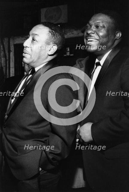 Cat Anderson and Johnny Hodges, Duke Ellington Band, 1962. Creator: Brian Foskett.