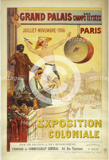 The 1906 Paris Colonial Exhibition (Exposition coloniale internationale) , 1906. Creator: Anonymous.