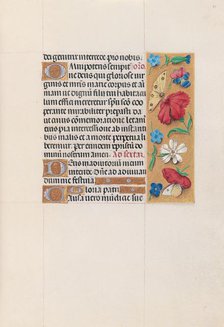 Hours of Queen Isabella the Catholic, Queen of Spain: Fol. 83r, c. 1500. Creator: Master of the First Prayerbook of Maximillian (Flemish, c. 1444-1519); Associates, and.