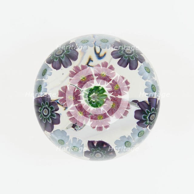 Paperweight, Clichy, 19th century. Creator: Clichy Glassworks.