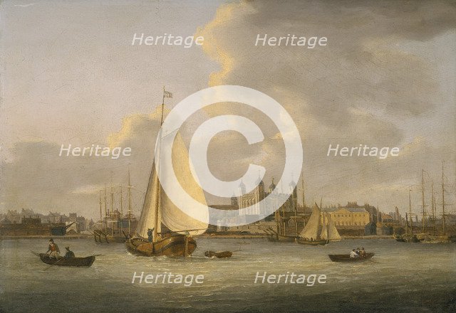 'The Tower of London from the River', c1770-c1818. Artist: Daniel Turner