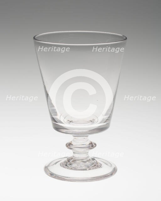 Rummer, England, c. 1810/20. Creator: Unknown.