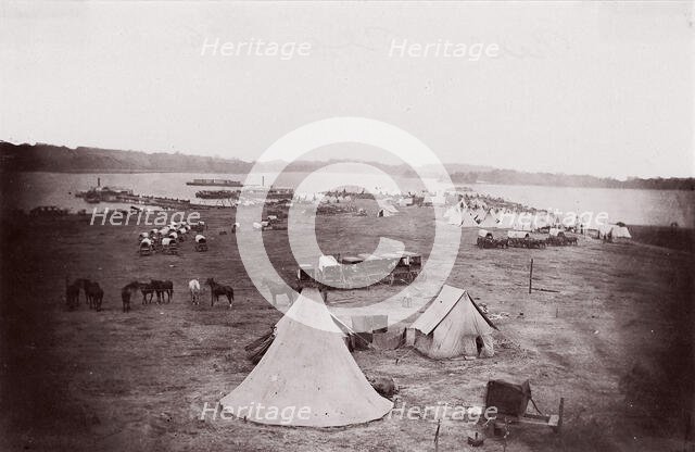 Belle Plain, Virginia, 1864. Creators: Tim O'Sullivan, James Gardner.