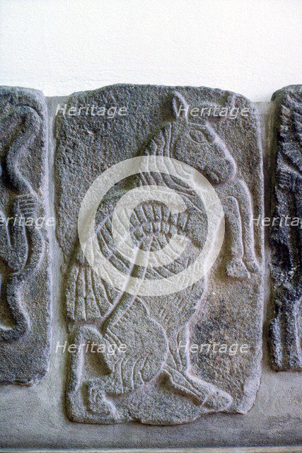 Hittie relief, Tel Halaf,  6100 BC - 5100 BC. Artist: Unknown.