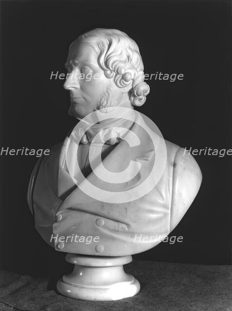 William Dyce RA, c1864. Creator: Edgar Papworth.