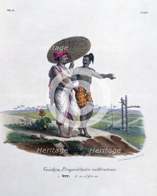 'Farm Owner', 1828. Artist: Marlet et Cie