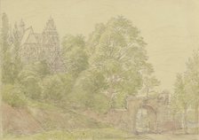 The cathedral in Wetzlar, c1850-1900. Creator: Peter Becker.