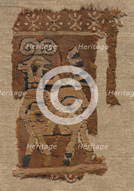 Fragment (from a Garment ?), late 700s - early 800s. Creator: Unknown.