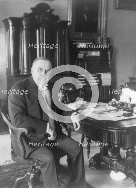 William McKinley, 1897. Creator: Frances Benjamin Johnston.