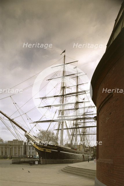 Cutty Sark, Greenwich, London, 2000. Artist: N Corrie