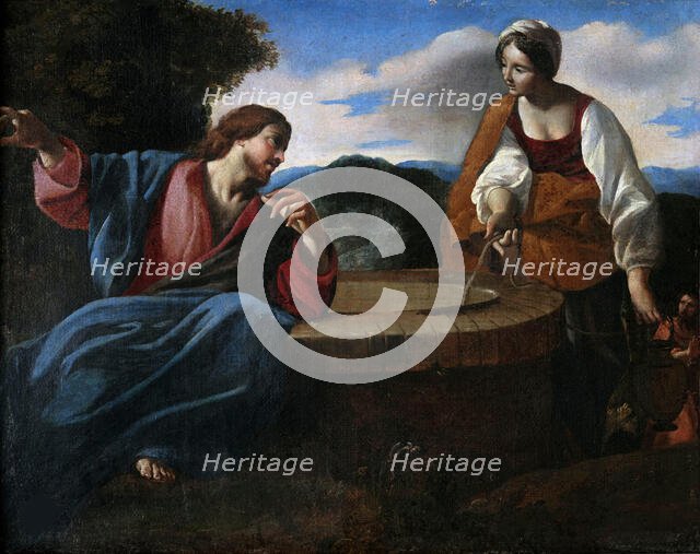 Samaritan Woman at the Well, after 1625. Creator: Lanfranco, Giovanni (1582-1647).