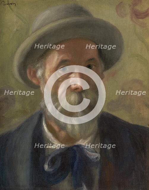 Self-Portrait, c1875. Creator: Pierre-Auguste Renoir.