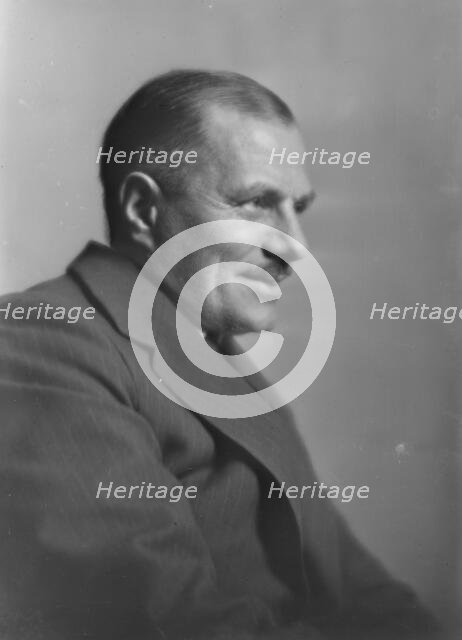 The Honorable Hugh Mackintosh, portrait photograph, 1918 Oct. 8. Creator: Arnold Genthe.
