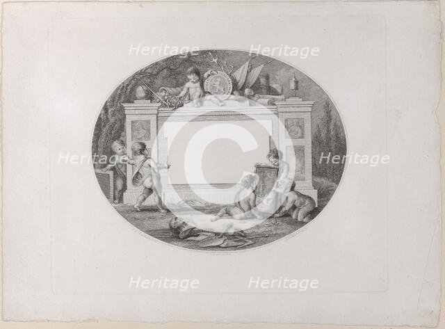 Trade Card, 19th century. Creator: Reinier Vinkeles.