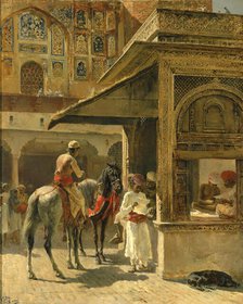 Hindu Merchants, ca. 1885. Creator: Edwin Lord Weeks.