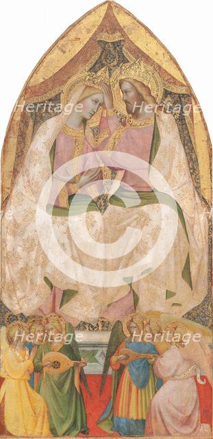 The Coronation of the Virgin with Six Angels, c. 1390. Creator: Agnolo Gaddi.