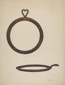 Kettle Ring, c. 1938. Creator: Frank McEntee.