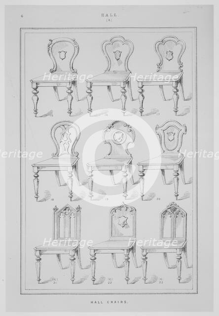 Modern Furniture. Original and Select, ca. 1820. Creator: James Lovegrove Holt.