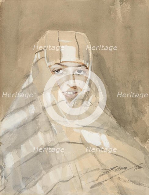 Bedouin Girl, 1886. Creator: Anders Leonard Zorn.