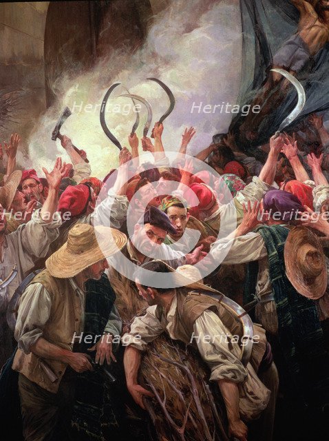 Blood Corpus or Reapers Riots (7 Jun. 1640), oil, 1907.