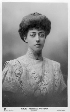 Princess Victoria of the United Kingdom, c1900s-c1910s (?). Creator: W&D Downey.
