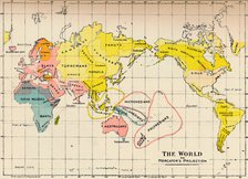 Map of the World on Mercator's Projection, 1902. Artist: Unknown.