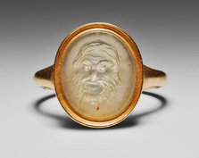Finger Ring with Engraved Gemstone, 1st century. Creator: Unknown.