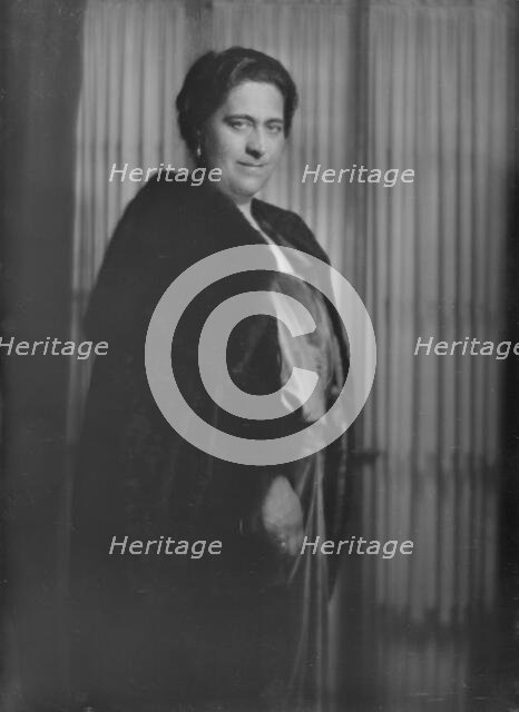 Mrs. Frederick B. Wells, portrait photograph, 1919 Apr. 19. Creator: Arnold Genthe.