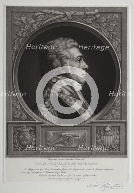 Louis, Chevalier de Toussard, 1900. Creator: Max Rosenthal (American, 1833-1918).