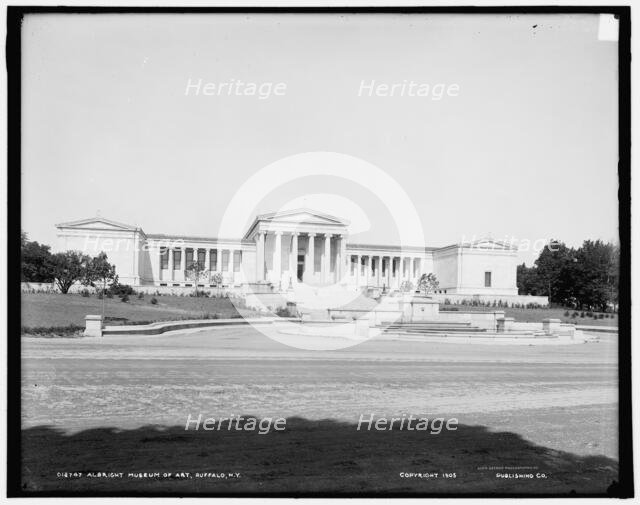 Albright Museum of Art i.e. Albright Art Gallery, Buffalo, N.Y., c1905. Creator: Unknown.