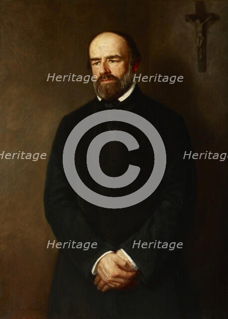 Portrait of Józef Bohdan Zaleski, 1857. Creator: Leon Kaplinski.