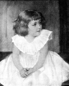 Beautiful Children at the Grafton Gallery: Lise - Albert Edelfeldt, 1895. Creator: Unknown.