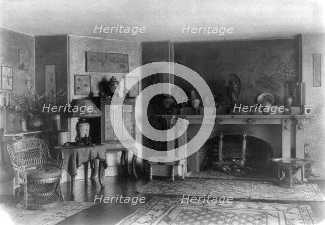 "Pre`s Choisis," Albert Herter house, Georgica Pond, East Hampton, New York., 1913. Creator: Frances Benjamin Johnston.