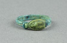 Ring: Scarab, Egypt, New Kingdom, Dynasty 18 (about 1350 BCE). Creator: Unknown.