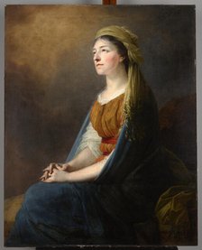 Portrait of Maria née Czartoryska, Duchess of Würtemberg (1768-1854), 1795. Creator: Heinrich Friedrich Füger.