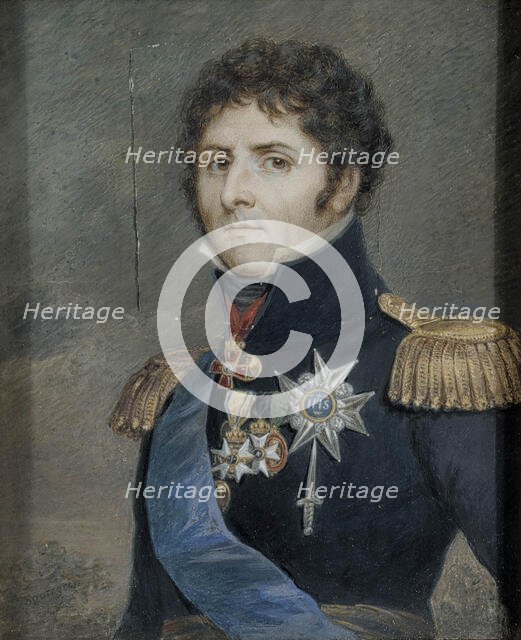 King Karl XIV Johan. Creator: Lorentz Svensson Sparrgren.