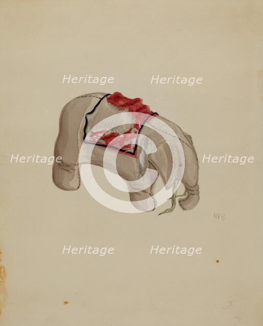 Elephant, c. 1936. Creator: Raoul Du Bois.