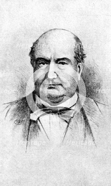 'Charles Augustin Sainte-Beuve', French 19th Century Critic, 1923. Artist: Unknown