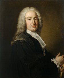 William Murray, 1st Earl of Mansfield, British jurist, c1742. Artist: Unknown.