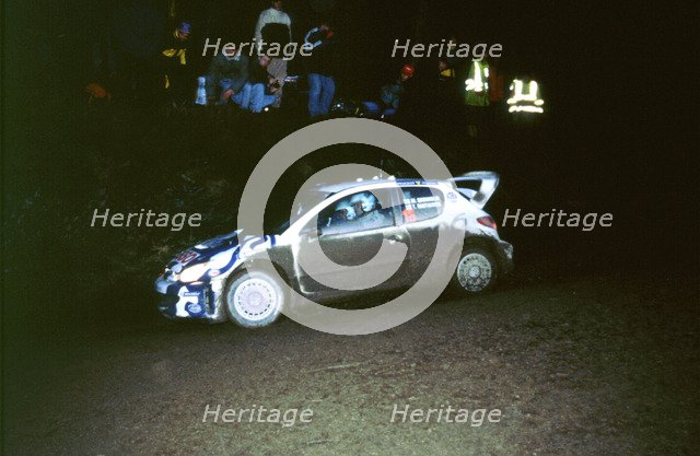 1999 Peugeot 206 WRC Network Q Rally, Gronholm. Artist: Unknown.