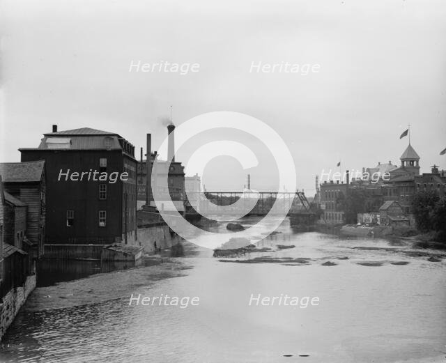 Scene on the Chicago & North Western Ry., between 1880 and 1899. Creator: Unknown.
