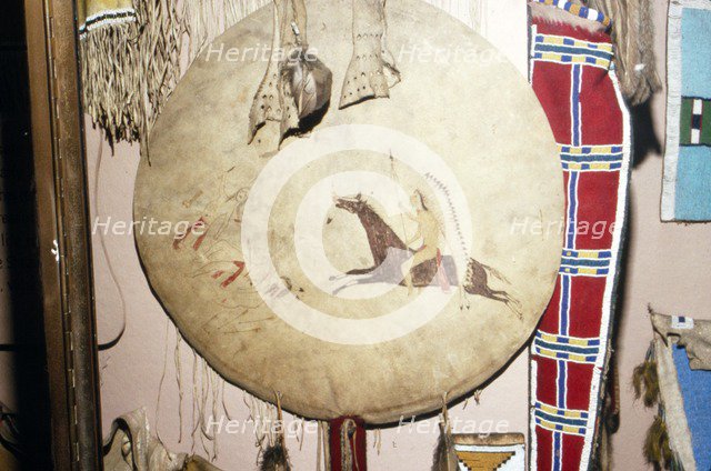 Sioux War Shield, North American Plains Indian. Artist: Unknown.