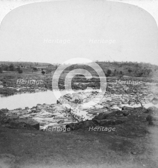 Tugela River, Natal, South Africa, Boer War, 1901. Artist: Underwood & Underwood