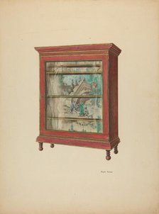 Zoar Cupboard, c. 1939. Creator: Angelo Bulone.