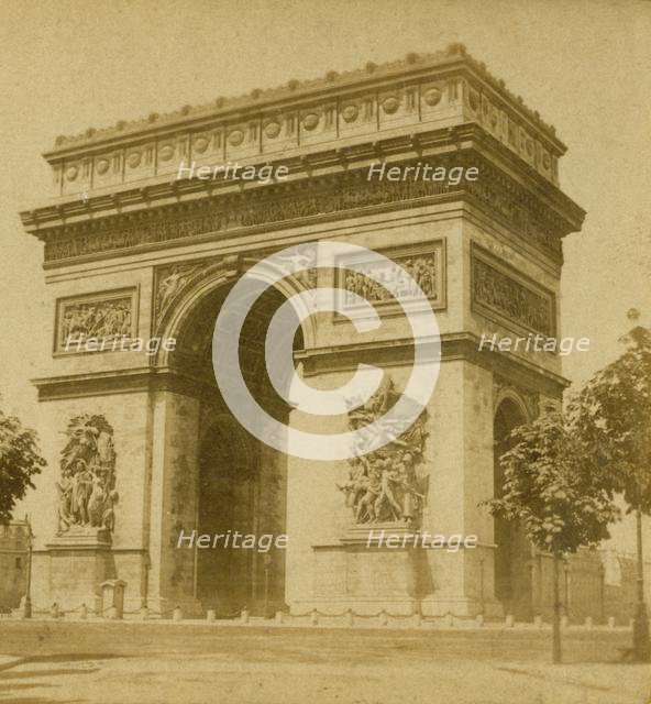 'Arc de Triomphe de l'Étoile', . Creator: Unknown.