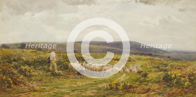 A Herefordshire Common, 1860-1900. Creator: James Aumonier.
