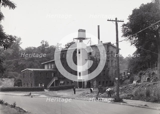 Factory before renovation, Bronx, New York, c1907. Creator: Frances Benjamin Johnston.