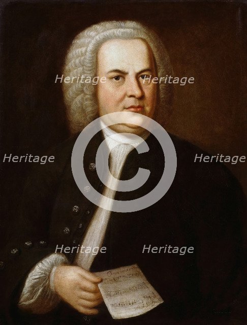 Portrait of Johann Sebastian Bach, .
