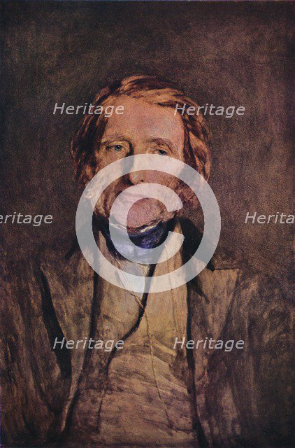 'John Ruskin 1819-1900', 1879, (1947). Creator: Hubert von Herkomer.