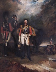 Portrait of Stapleton Cotton, Viscount Combermere, British soldier, 1839.  Artist: John Hayter.